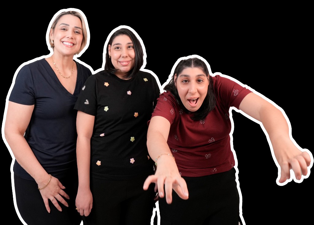 Viviane Lima com a família